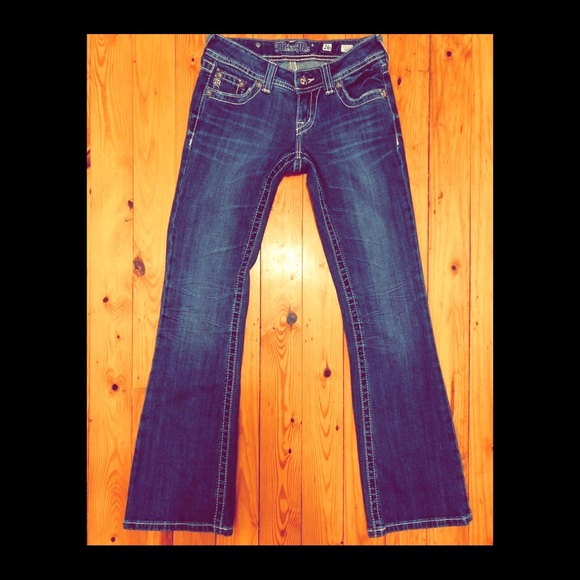 Miss Me Jeans 27 Bootcut GREAT CONDITION! - Picture 3 of 8